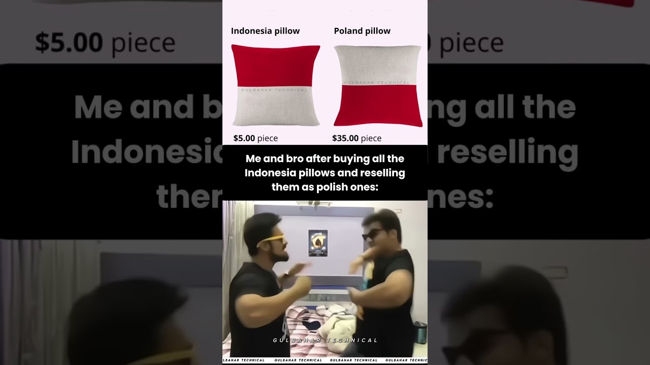 Bought $5 Pillows in Indonesia, Sold for $35 in Poland! 💸