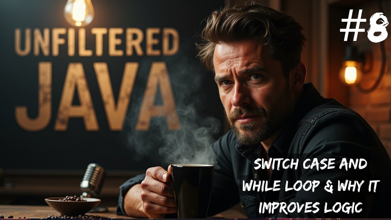 #8 How Java Handles Switch Case and While Loop & Why It Improves Logic #java