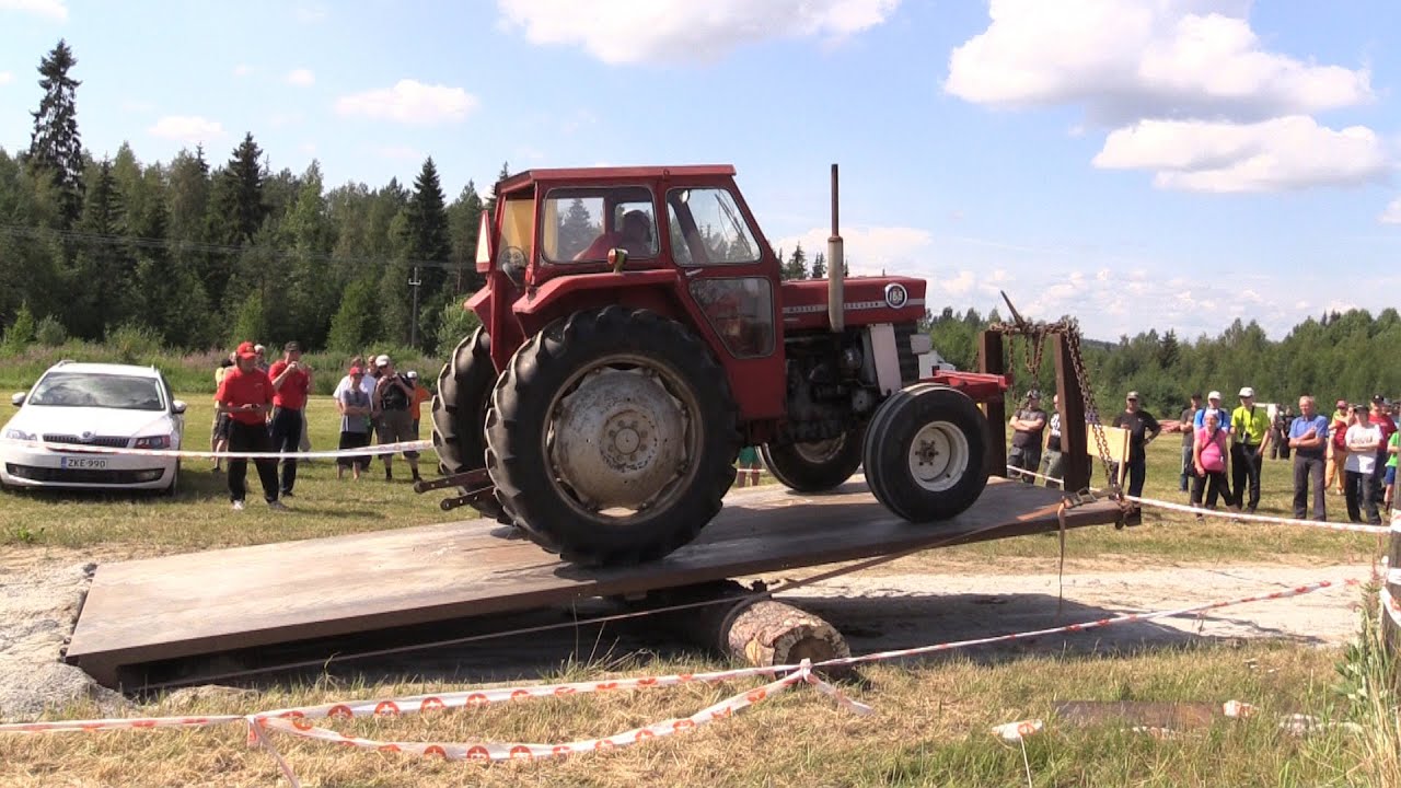 Oheistapahtumat traktorit vedossa Rantasalmi 2014