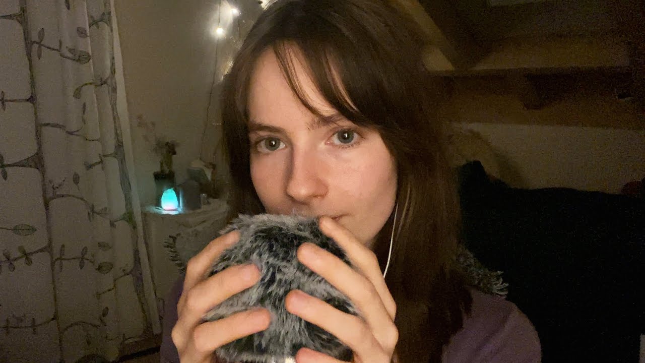 🌛 ASMR | Fluffy Mic, Soft Whispers, Rambling, Up Close 🌜