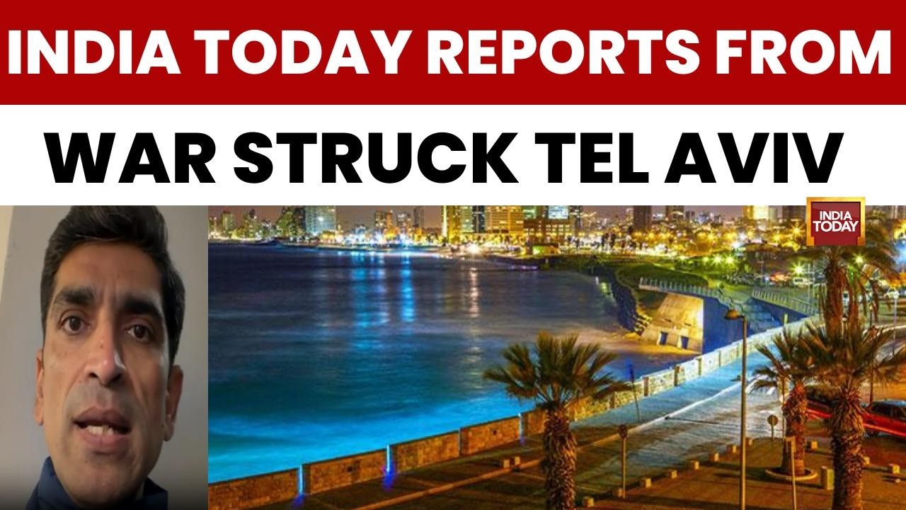 Ground Report: Tel Aviv Residents Rush to Shelters as Missile Alert Sirens Sound During Dinner Hours