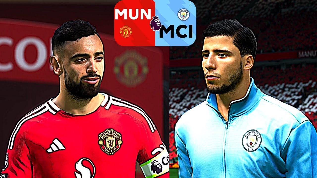 ⚽ Manchester United vs Manchester City – The Derby of All Derbies! 🔥🏆