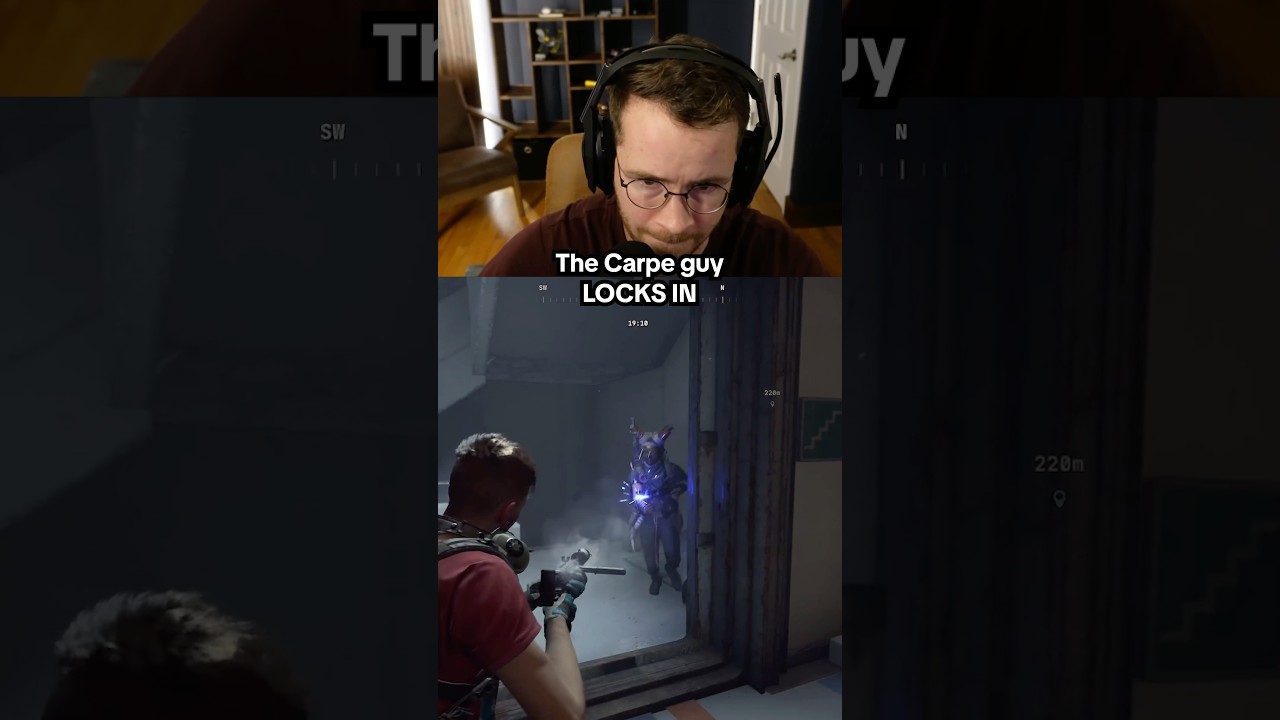 Бро был полностью поглощен происходящим 🔒💀 #carpe #arc #arcraiders #deodorant #gaming #peanut