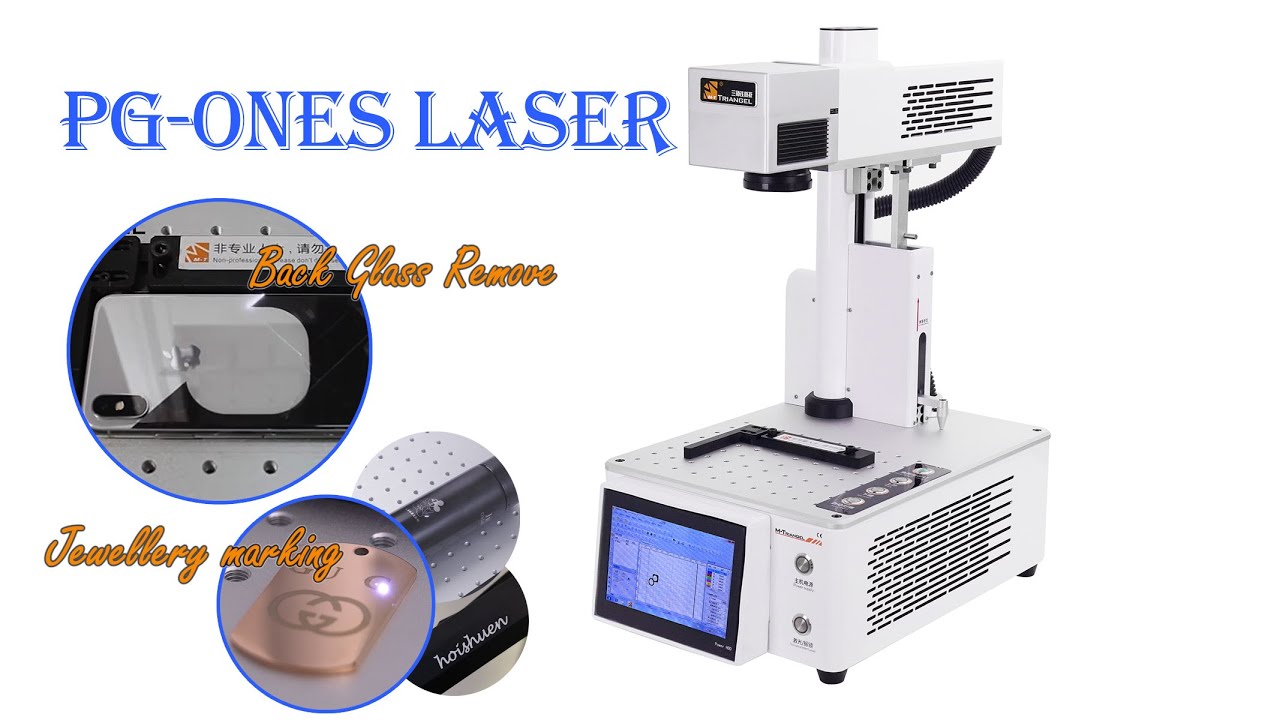 M-Triangel PG-oneS Laser for Marking and Back Glass Repair