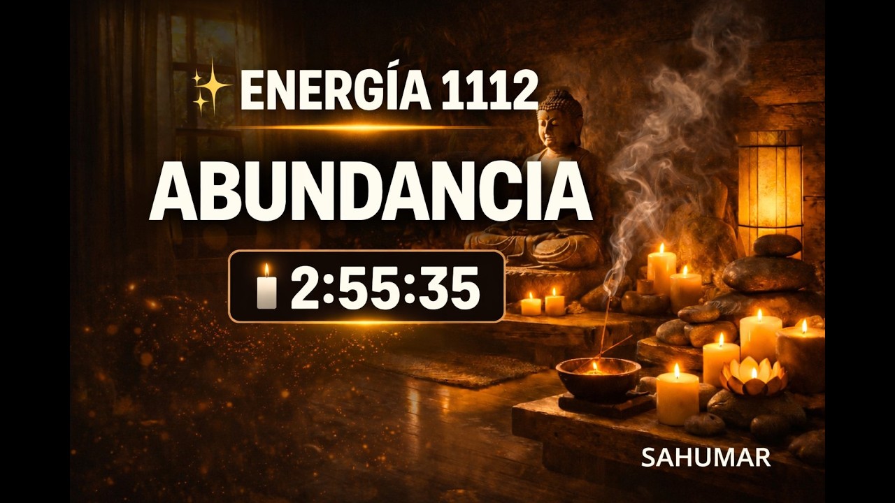 Frecuencia de ABUNDANCIA Infinita y ÉXITO Laboral | Código 1112 |  Apertura de Caminos | Sahumar