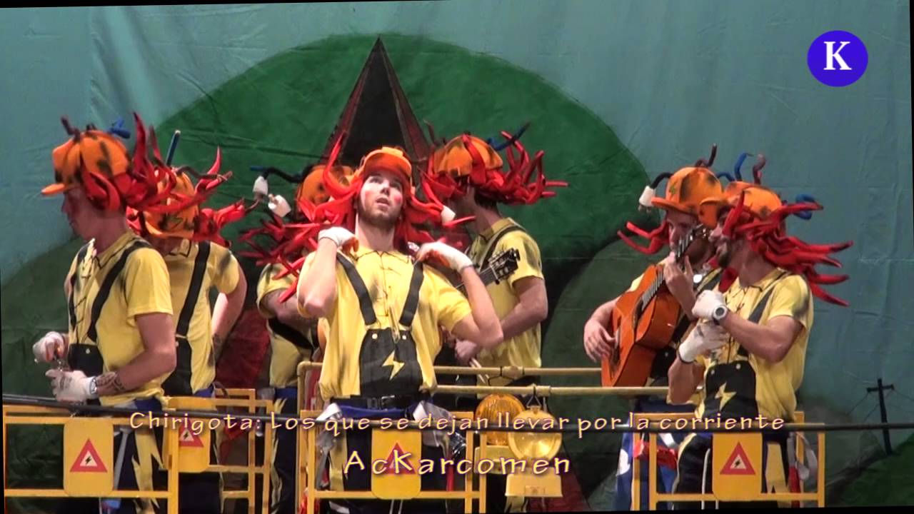 Chirigota: Los que se dejan llevar por la corriente de Burguillos - Carnaval de Carmona 2016