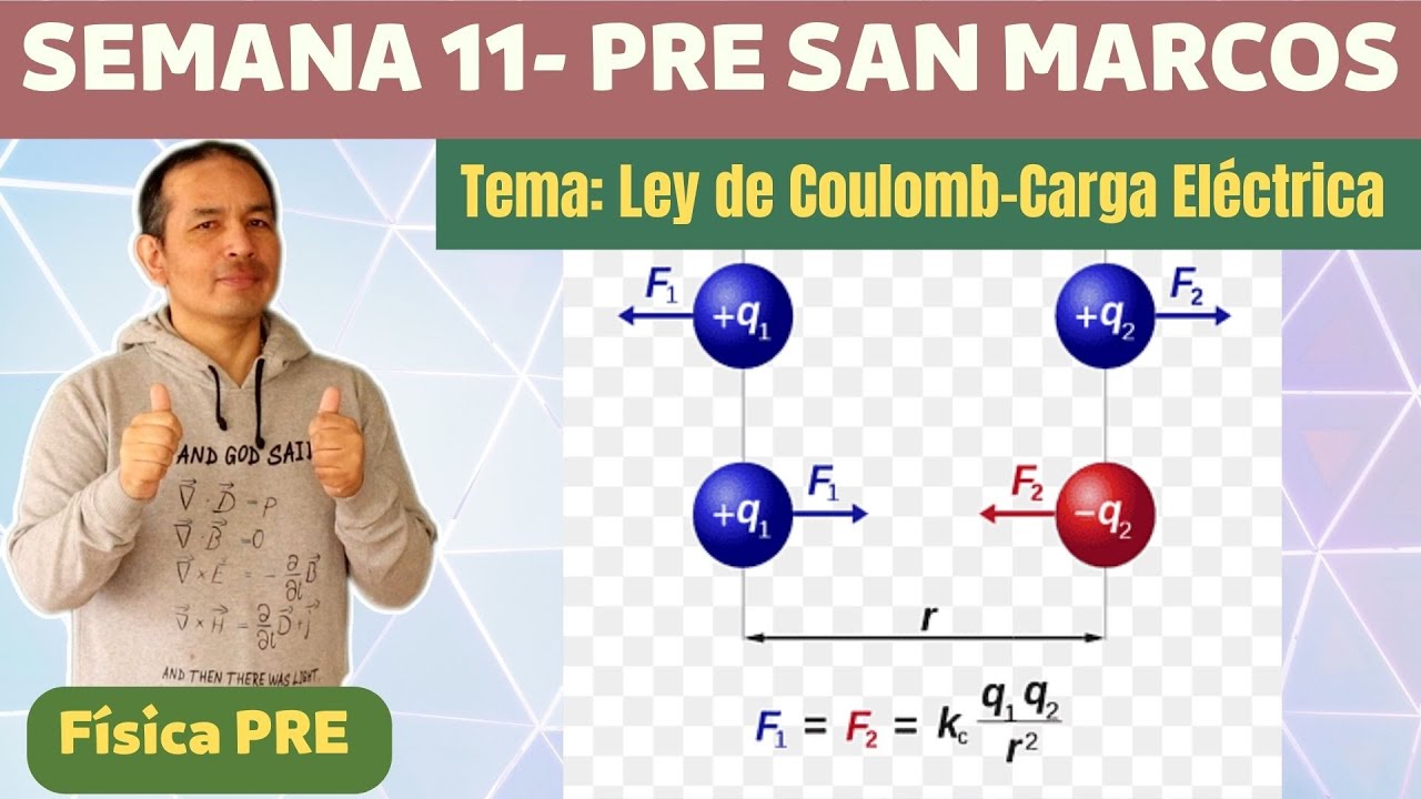 Ley de Coulomb (Semana 11-Pre San Marcos)
