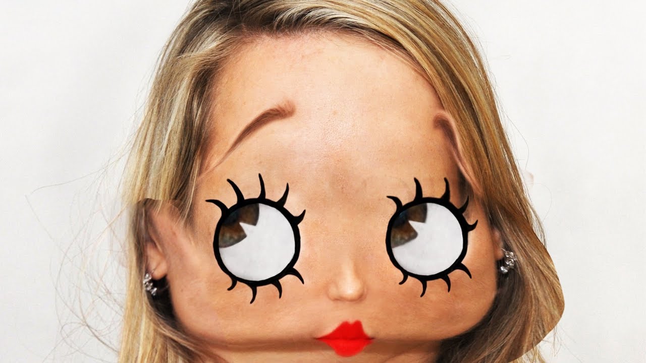 watch her become BETTY BOOP!