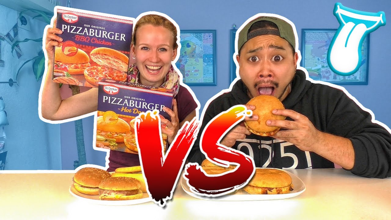 CLASSIC Vs. FUTURE FOOD | HOT DOG PIZZA BURGER Dr Oetker im TEST | IN ALLER MUNDE