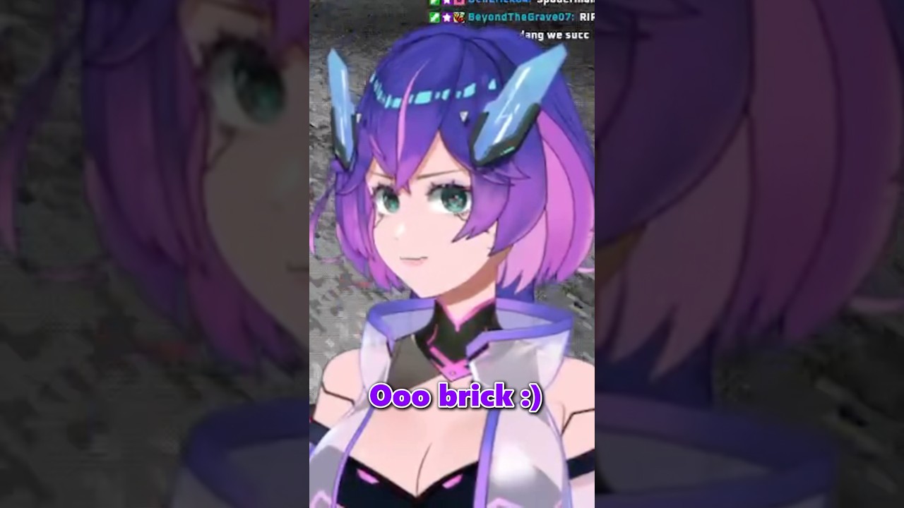 I like bricks 🥰 #vtuber #vtuberclips #vtuberstream #whiteknuckle #roguelike #horrorgame