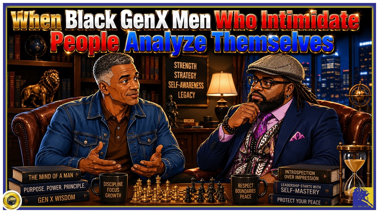 When Black Gen X Men Who Intimidate People Analyze Themselves  📱