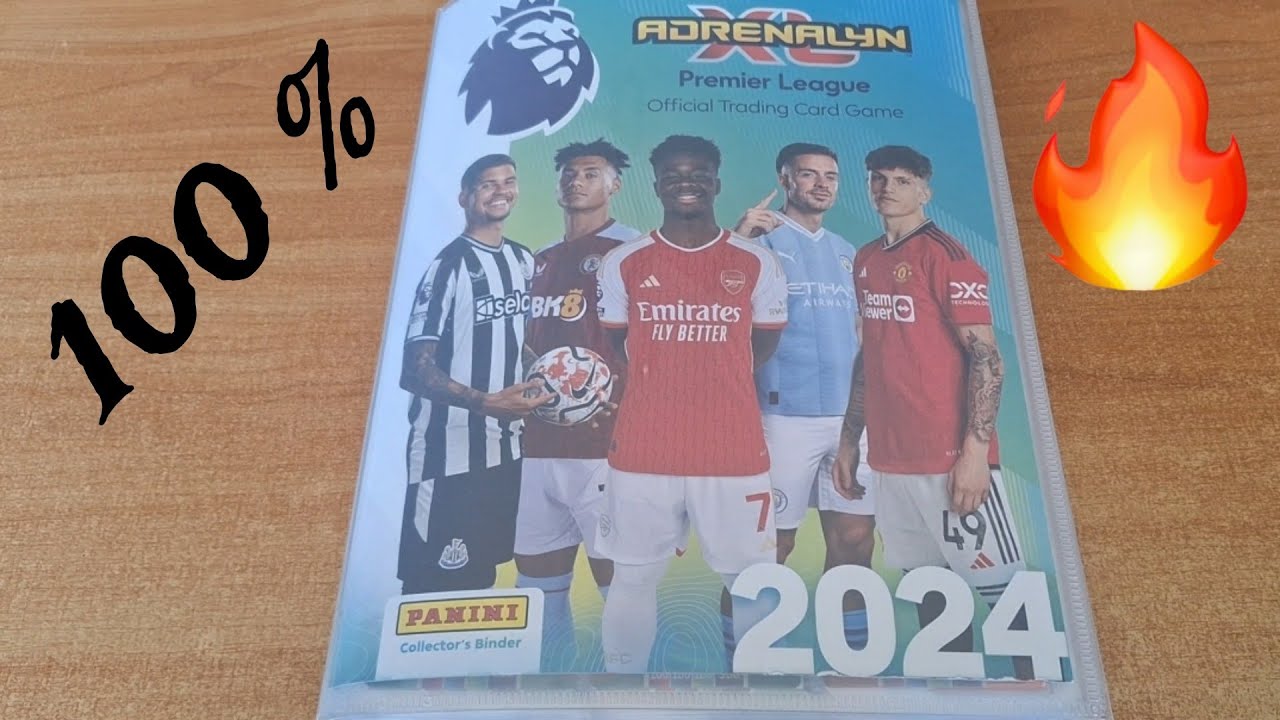 100% COMPLETE ALBUM PANINI PREMIER LEAGUE 2024 💪🔥 PREZENTACJA KOMPLETNY ALBUM PANINI PREMIER LEAGUE