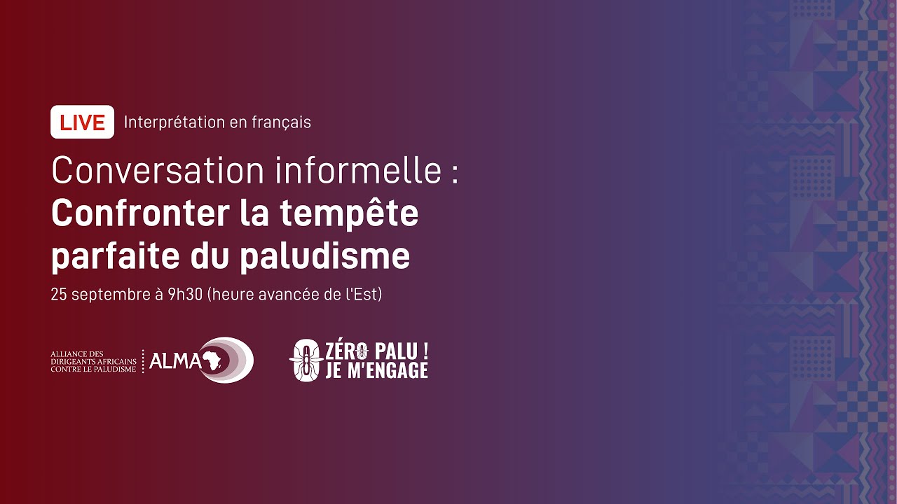 Conversation informelle : Confronter la tempête parfaite du paludisme