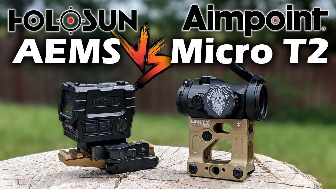 Aimpoint T2 против Holosun AEMS &mdash; новый король тьмы?