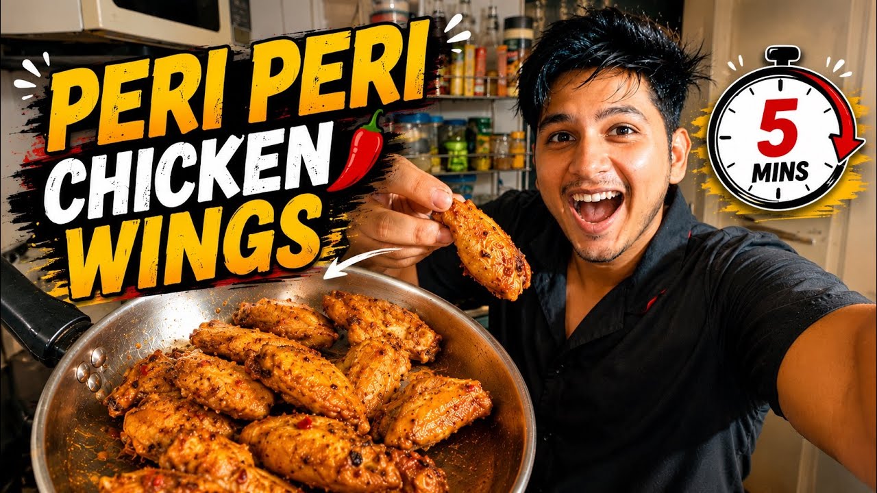 Best CHICKEN WINGS  In 5 MINUTES | 30 Days to Change My Life | Day 30 | @pramodrawat5357
