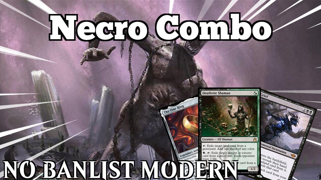 High Power, Higher Variance & Tons of Fun! | Necro Combo | No Banlist Modern | MTGO