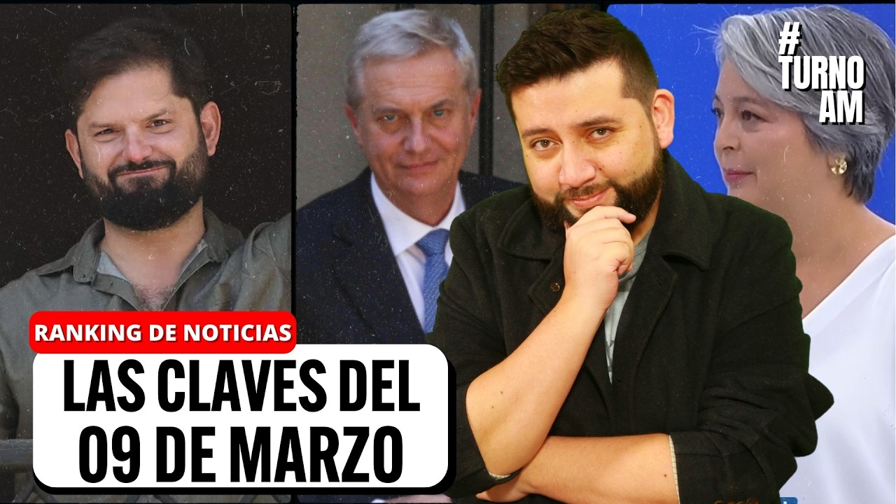 Ranking de Noticias 09/03: El REGRESO de Jeannette Jara y la nueva TREGUA Boric-Kast | #TURNOAM