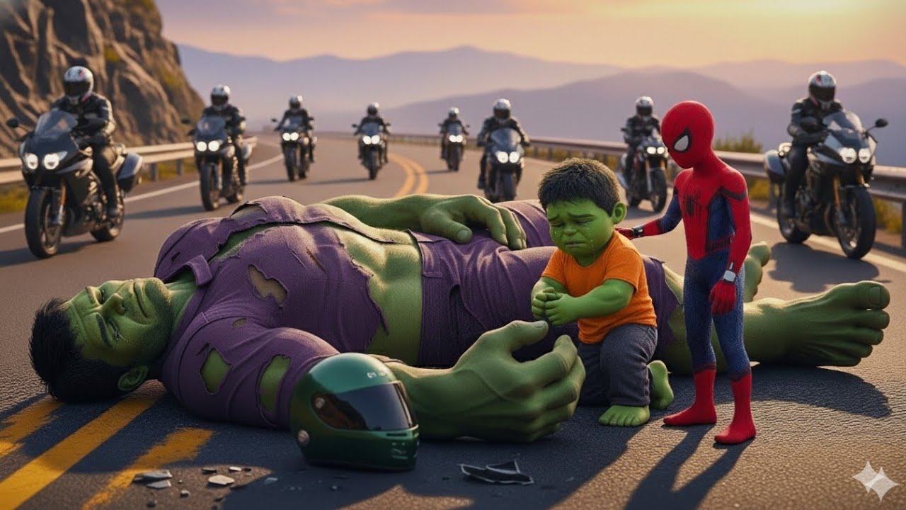 Spider-Man, Hulk, Venom vs Joker: The Ultimate Superhero Bike Race 2026 🔥 (AI Cinematic)