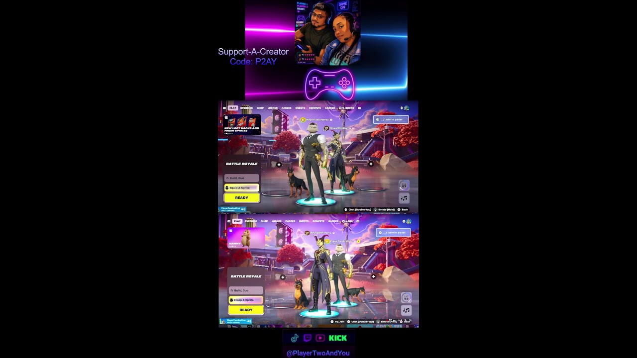 Support-A-Creator with Code: P2AY