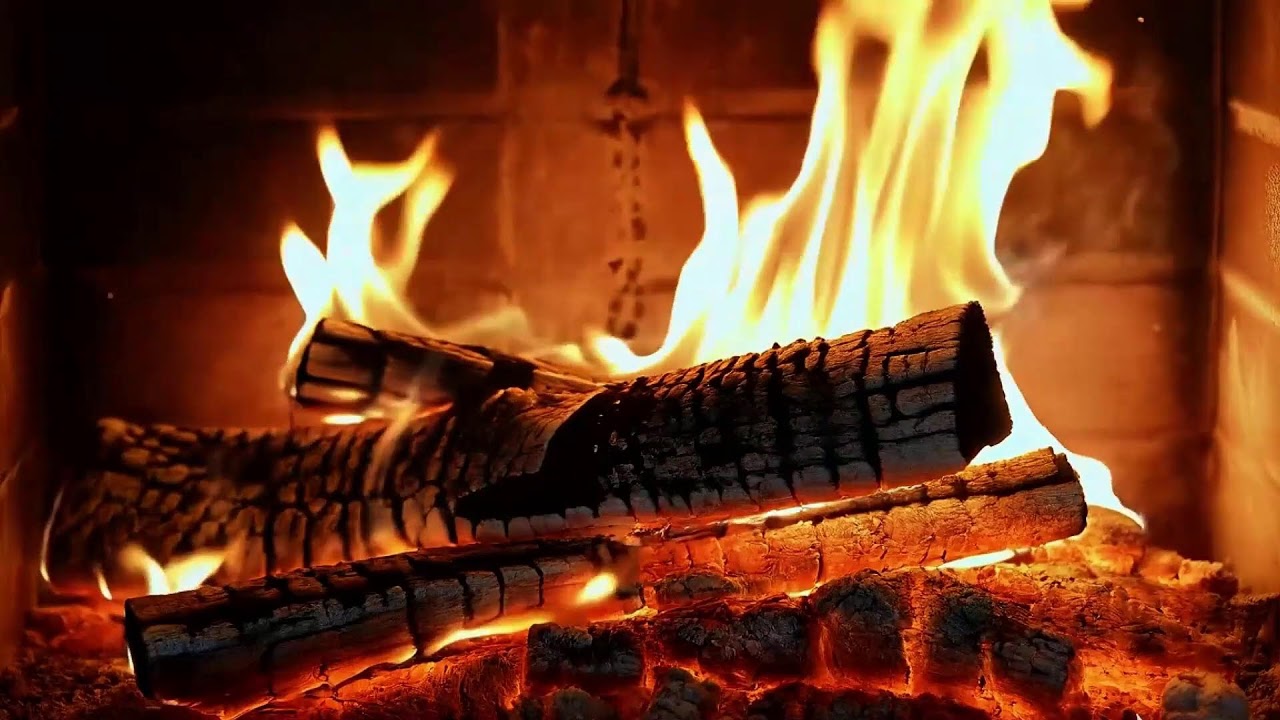 Best Cozy Fireplace Ambience for Sleep | Gentle Crackling Fire