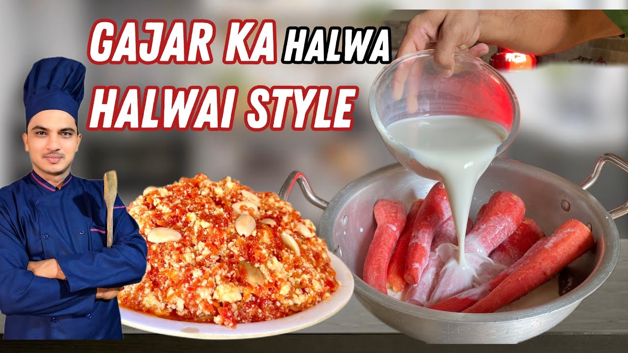 Gajar Ka Halwa Recipe By Chef M Afzal|