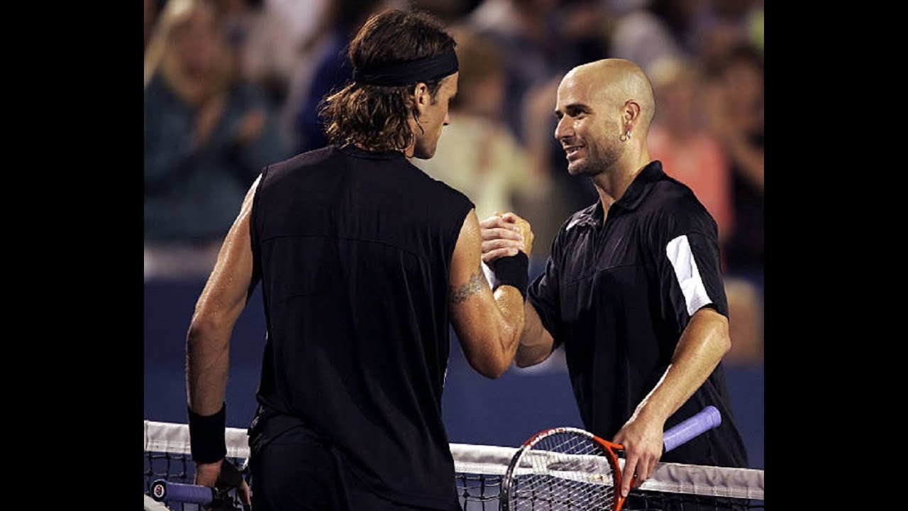 Cincinnati 2004 QF Agassi vs Moya