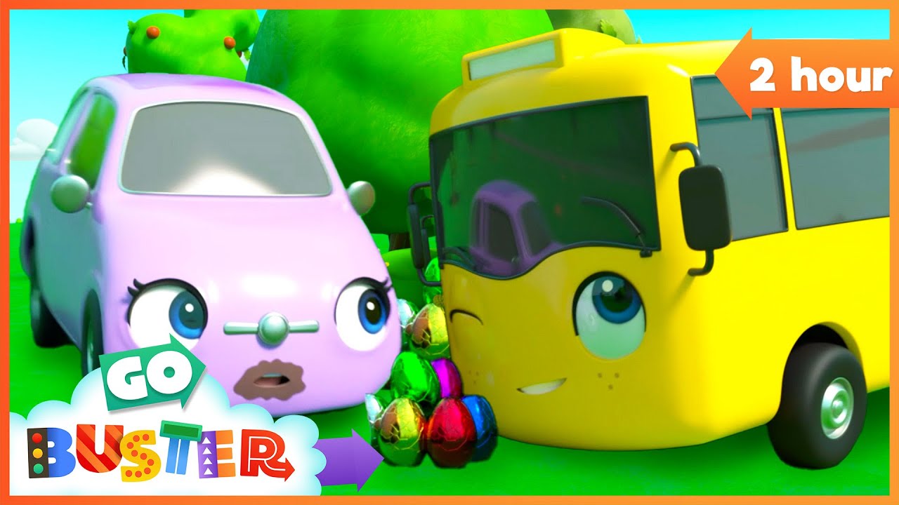 🐰Surprise Easter Egg Hunt 🍫 Who Stole the Chocolate? | Go Buster - Bus Cartoons & Kids Stories