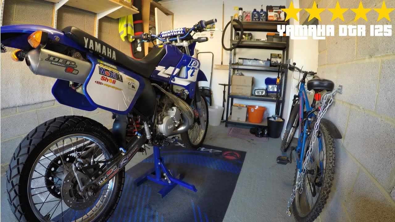 YAMAHA DTR 125-walk around update 2 and POV ride