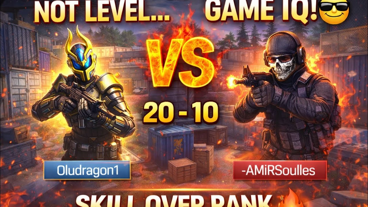 It’s Not About Level — It’s About Game IQ 😈 | Beat a Legendary Player 20–10 (COD Mobile 1v1)
