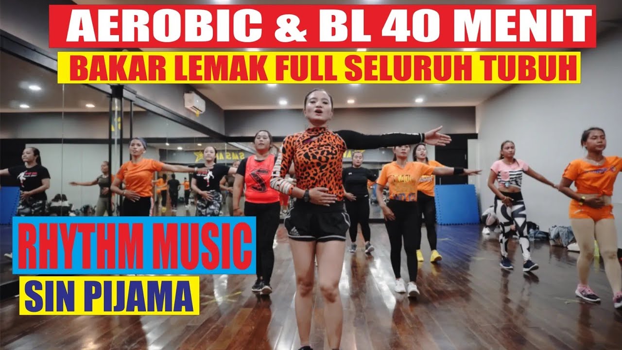 Senam aerobik fesya sahara | Rhythm low impact