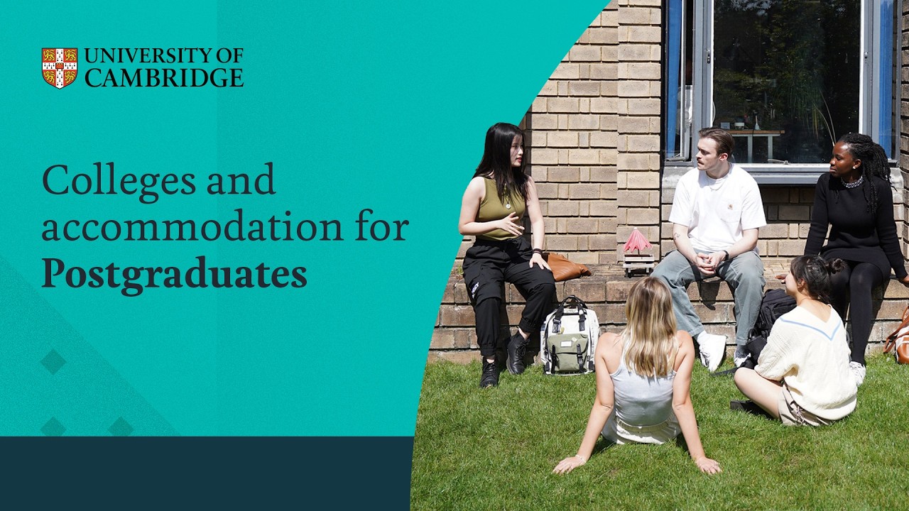 Colleges and accommodation for postgraduates at Cambridge