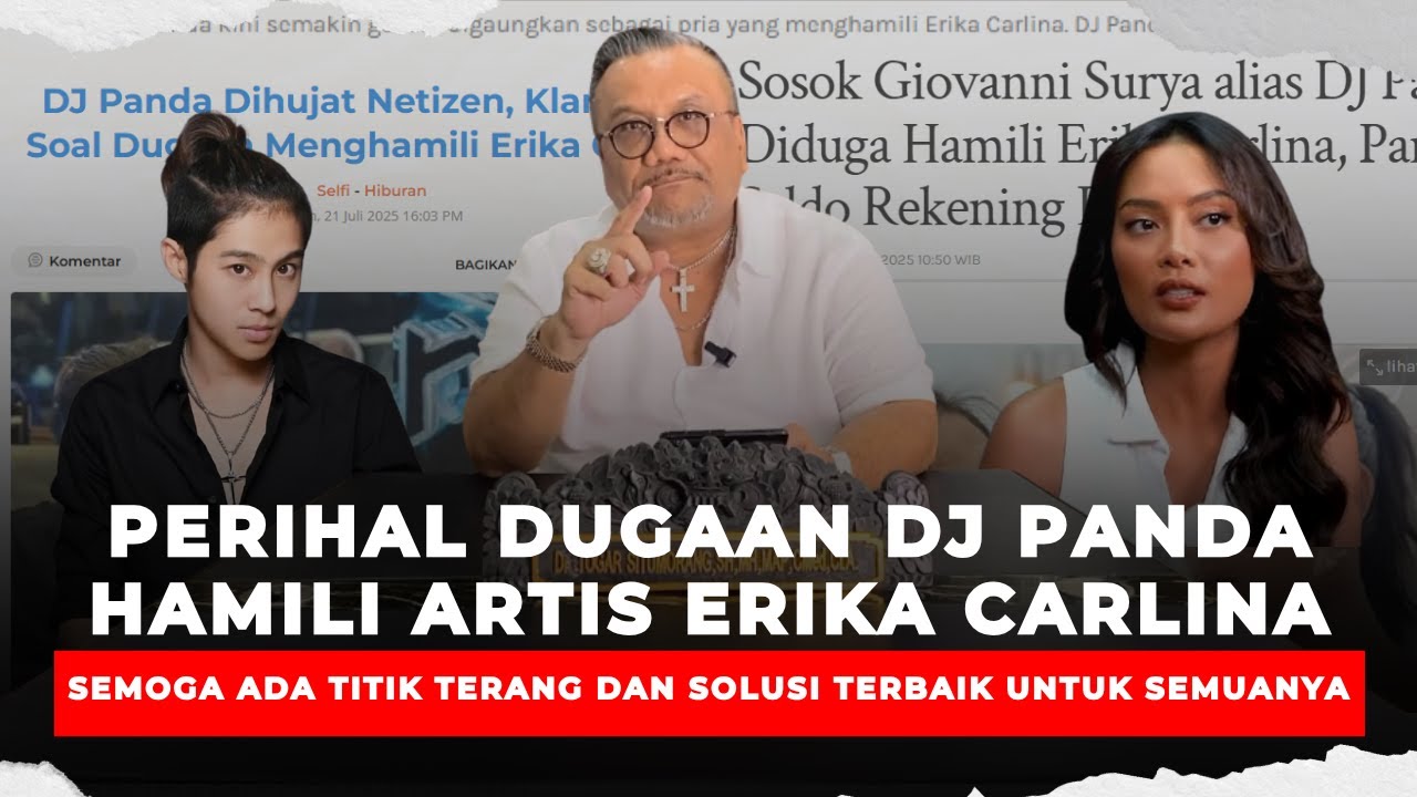 DR. TOGAR SITUMORANG SOROTI ISU DJ PANDA DIDUGA HAMILI ERIKA CARLINA – INI PESAN TEGASNYA!