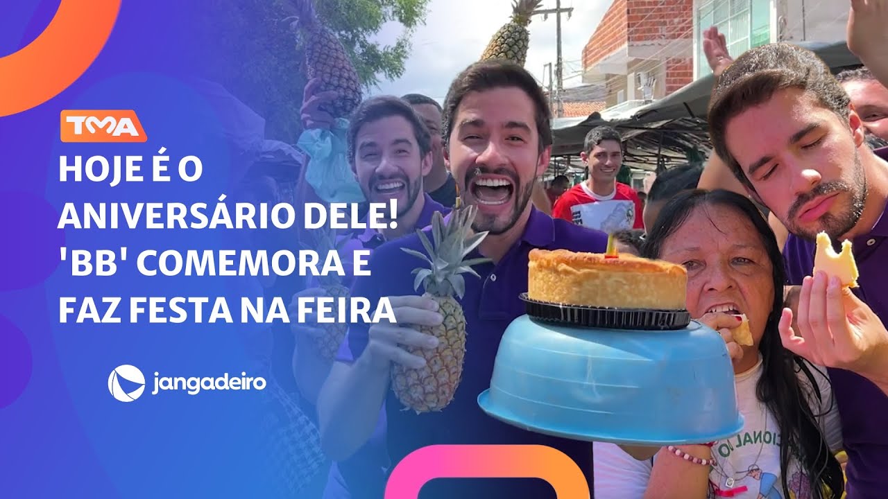 NA FEIRA COM BB: PARABÉNS, BB! A RESENHA E A FESTA DA GALERA NA FEIRA