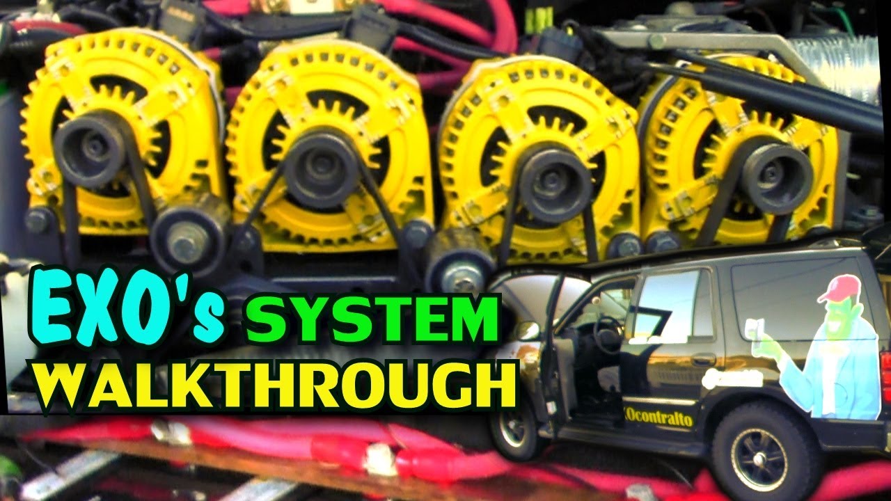 System Walkthrough w/ EXO's Car Audio Build | Crescendo Speakers | LOGIC Batts & Iraggi Alternators