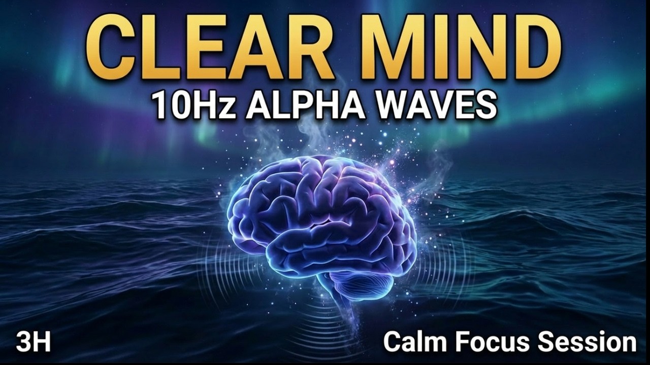 Mental Clarity Unlocked | 10Hz Alpha 3H