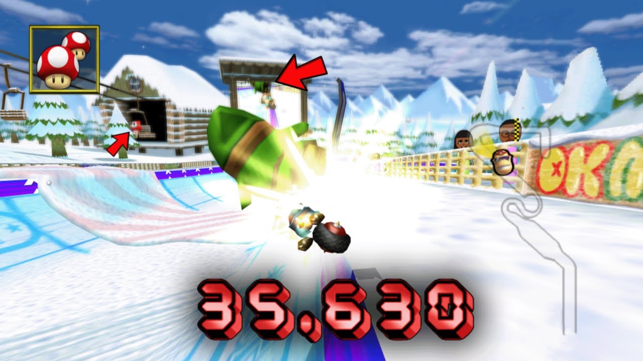 Lap 1 w/ Shy Guy HIT - 35