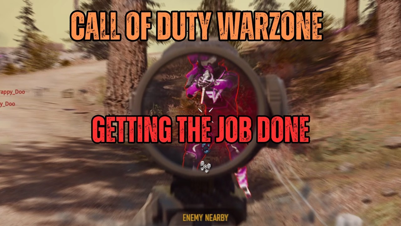 COD Warzone getting the job done