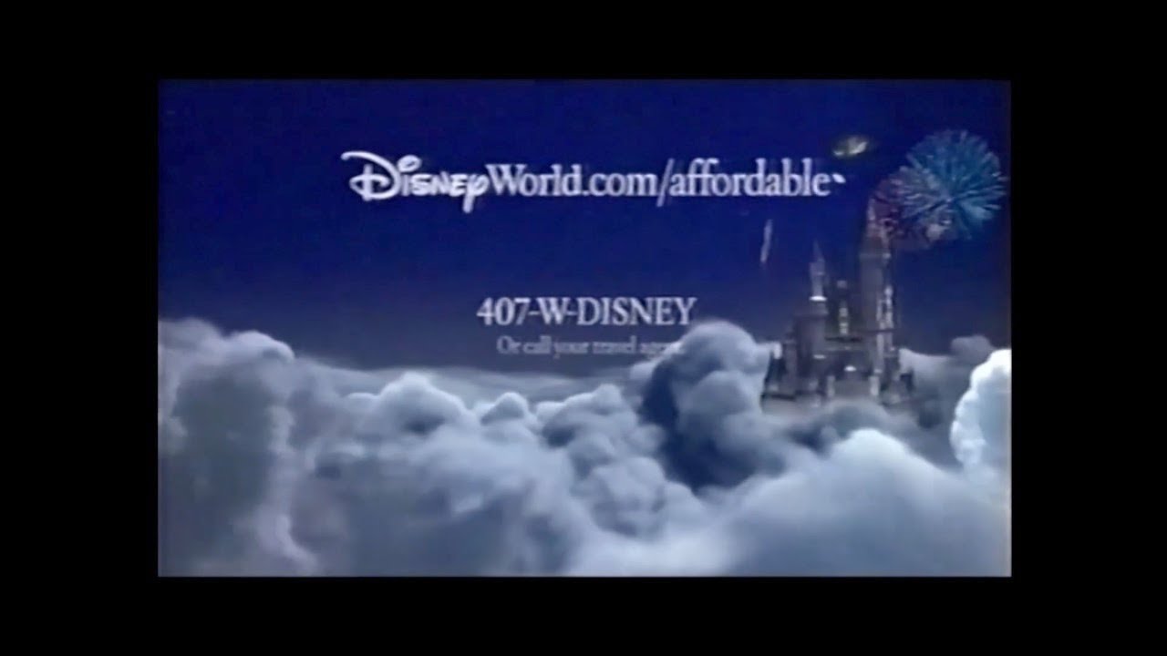 Доступная телевизионная реклама курорта Walt Disney World (2008)