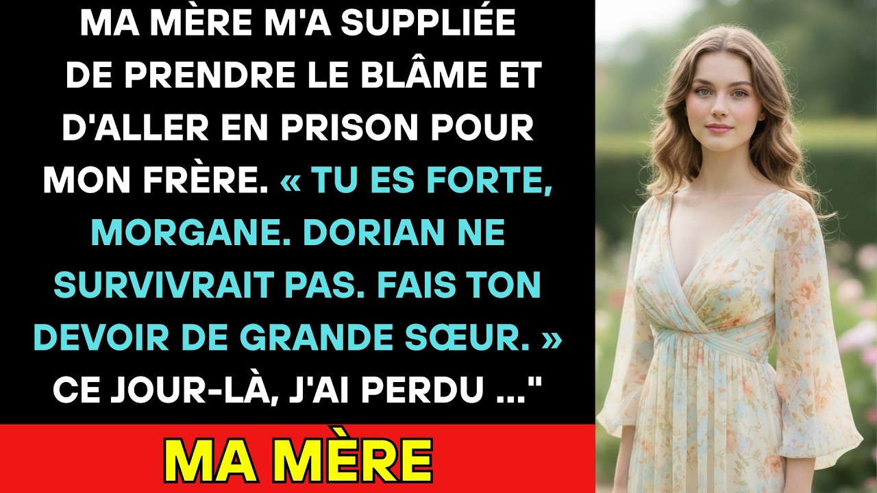 Ma Mère M’a Suppliée De M’accuser Et D’aller En Prison Pour Mon Frère : « Tu Es Forte... »