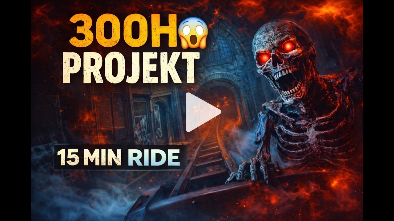 🎢 LAST RIDE – 300 STUNDEN BAUZEIT für die ultimative Achterbahn | ROZO RIDES