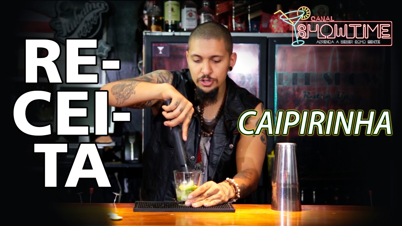 RECEITA -  Caipirinha de Limão