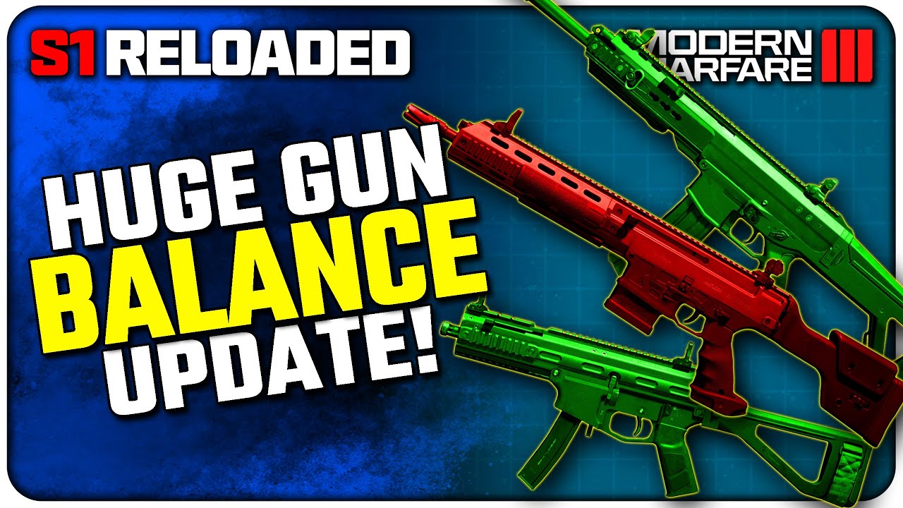 MASSIVE Weapon Balance Update for MWII & MWIII Guns! (All Before & After Details!)