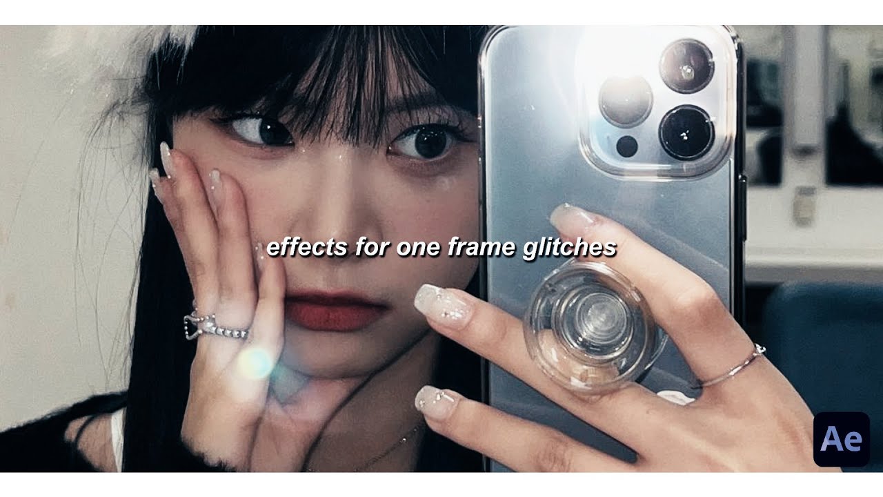 effects for one frame glitches | after effects