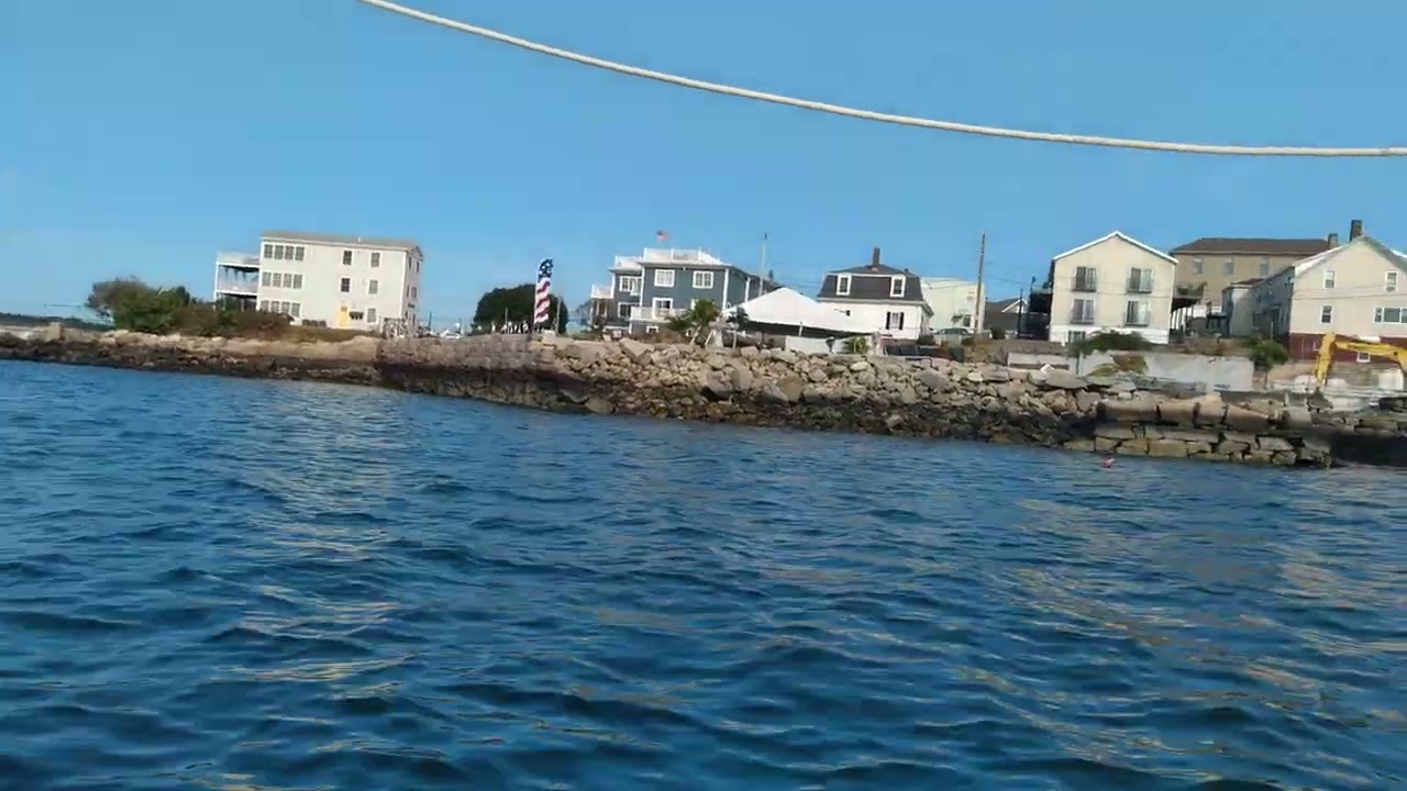 Sailing Centennial, return from Gloucester, pt. 1