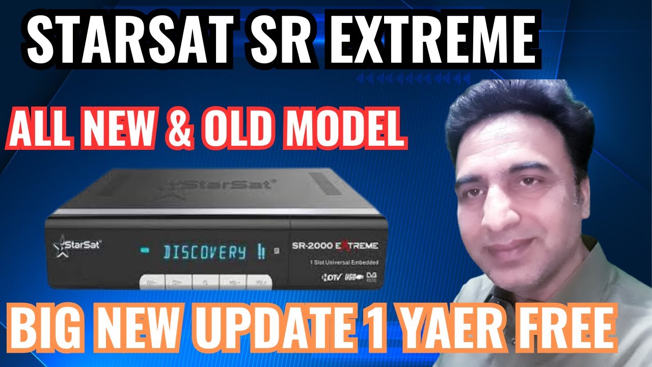 🔥 Starsat SR Extreme All New & Old Model Big New Update 1 Yaer Free | Gold mag tv