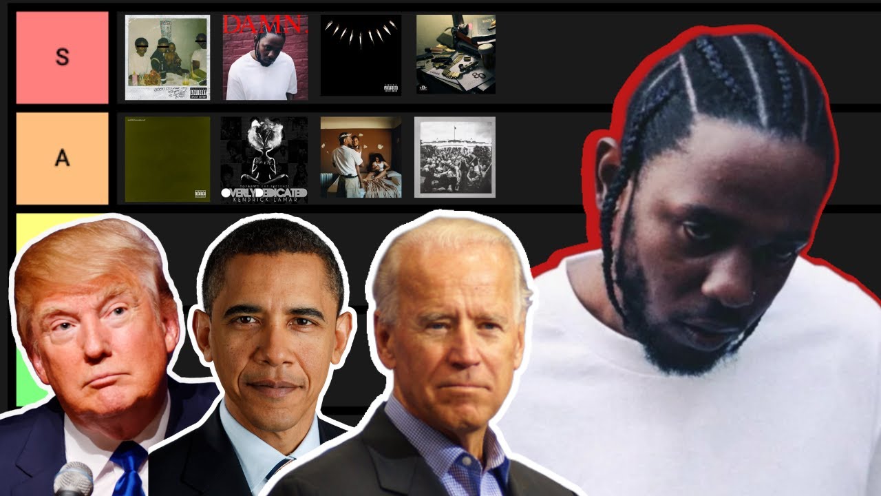 US Presidents Rank Kendrick Lamar Albums