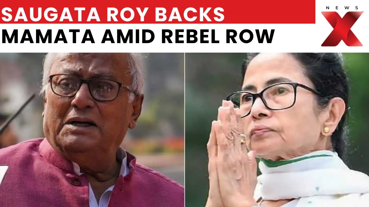TMC Internal Crisis: Saugata Roy Dismisses Rebel Bid to Replace Mamata
