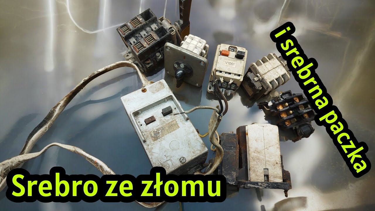 Srebro ze złomu oraz srebro w paczce. Gdzie nie spojrzę tam jest srebro... @golabrecykling 