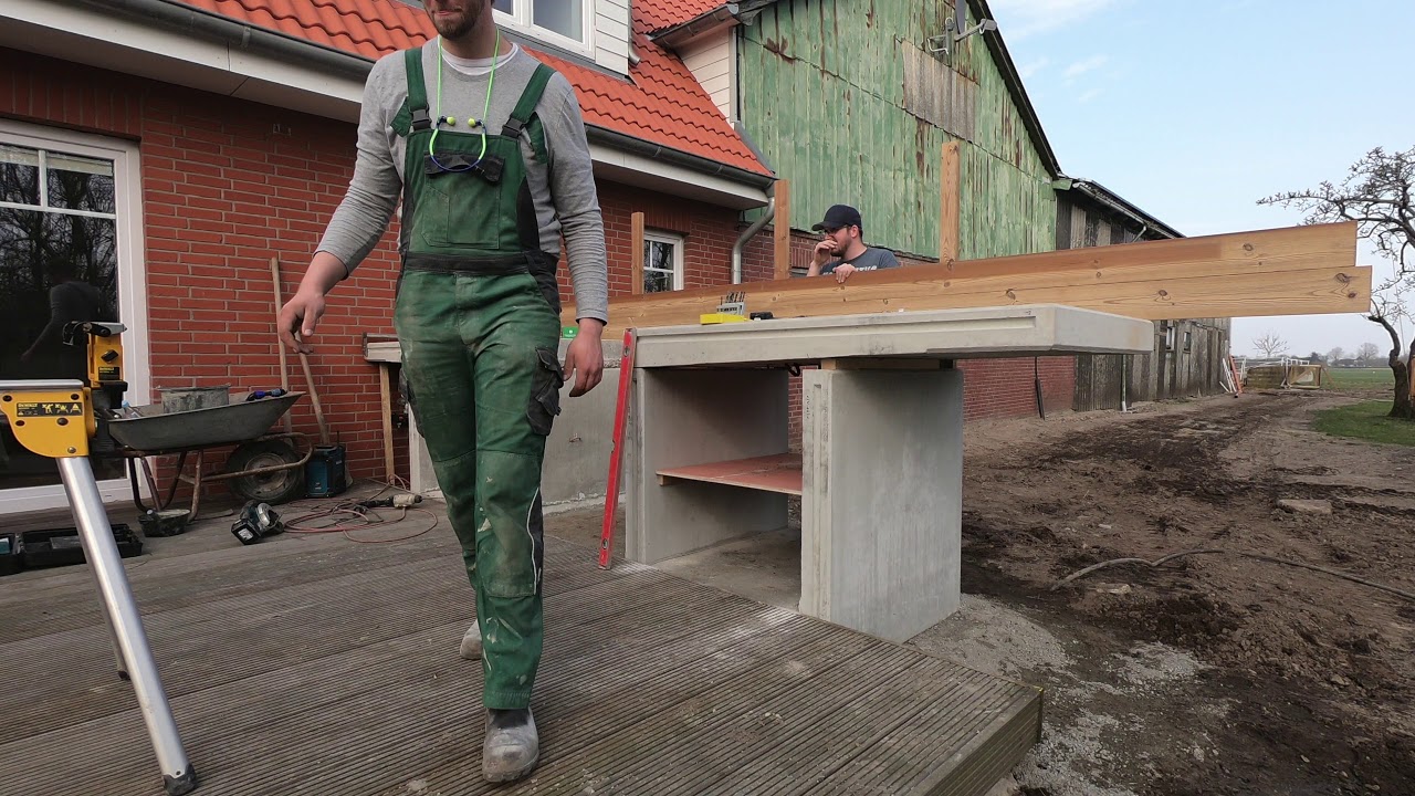 Wir bauen eine Outdoor-Küche