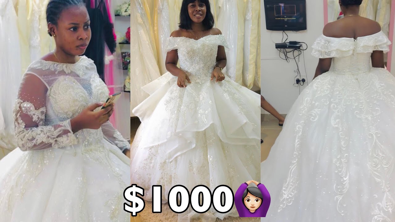 Hunting for a wedding gown in Nigeria! How much it costs😩 WEDDING PLANNING VLOG!